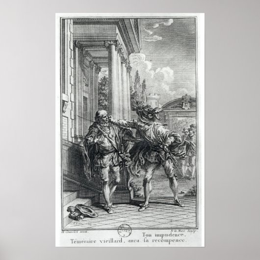 Poster Scène de combat (Devant)