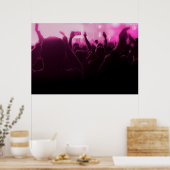 Poster Scène de concert de musique (Cuisine)