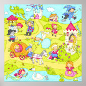 Poster Scène de conte fée (Devant)