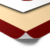 Poster Scène de découpe de papier Zodiac chinois (Coin)