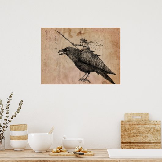 Poster Scène de fées (Cuisine)