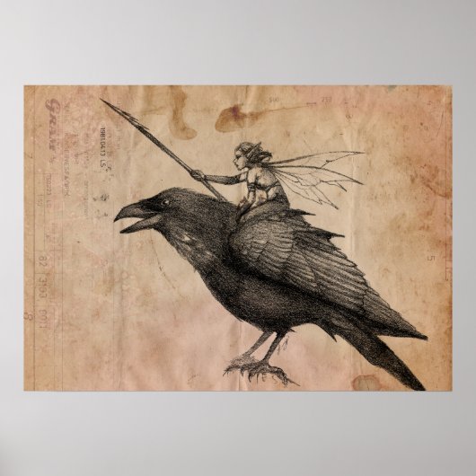 Poster Scène de fées (Devant)