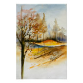 Poster Scène de Forêt (Devant)