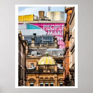 Poster Scène de Glasgow