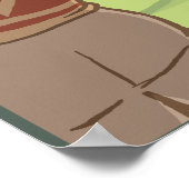 Poster Scène de golf Arizona (Coin)