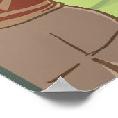 Poster Scène de golf - Sun Valley, Idaho (Coin)