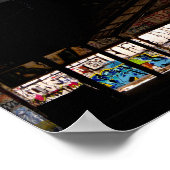 Poster Scène de graffiti urbain (Coin)