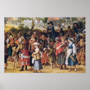 Poster Scène de guerre