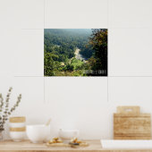 Poster Scène de jungle de la forêt tropicale de Danum Val (Cuisine)