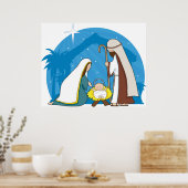 Poster Scène de la Nativité (Cuisine)