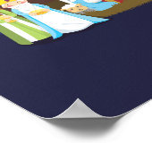 Poster Scène de la Nativité de Noël (Coin)