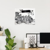 Poster Scène de la procession triomphale de Maximilien (Bureau à domicile)