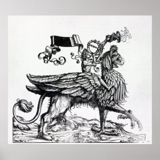 Poster Scène de la procession triomphale de Maximilien (Devant)