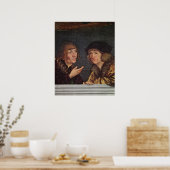 Poster Scène de la Renaissance (Cuisine)