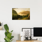 Poster Scène de la rivière Hudson par John Frederick Kens (Bureau à domicile)