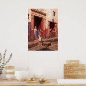 POSTER SCÈNE DE LA RUE POMPEII (Cuisine)