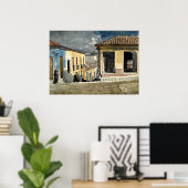 Poster Scène de la rue Santiago de Cuba (Bureau à domicile)