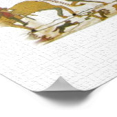 Poster Scène de la Tapisserie de Bayeux (Coin)