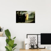 Poster Scène de la vie de saint Benoît (Bureau à domicile)