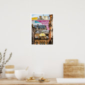 Poster Scène de la ville de Glasgow (Cuisine)