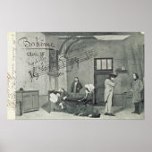 Poster Scène de l'Acte IV de l'opéra "La Boheme" (Devant)