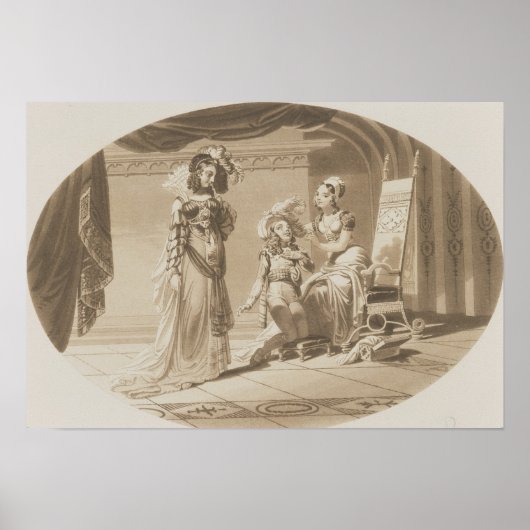 Poster Scène de 'L'enlèvement du Seraglio' (Devant)