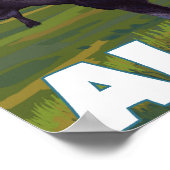 Poster Scène de l'orignal - Juneau, Alaska (Coin)