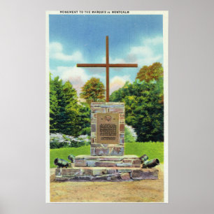 Poster Scène de Marquis de Montcalm Monument