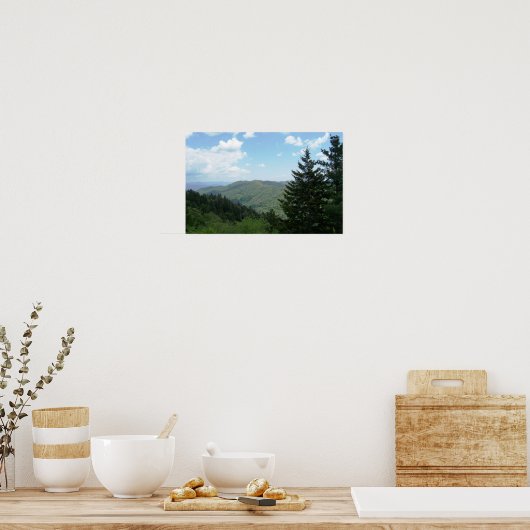 Poster Scène de montagne (Cuisine)
