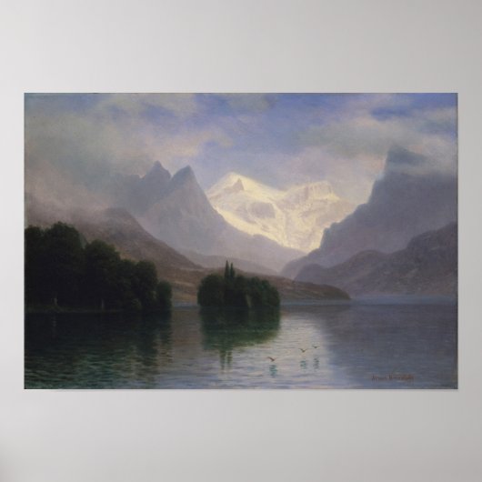 Poster Scène de montagne (Devant)