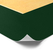 Poster Scène de montagne rustique (Coin)