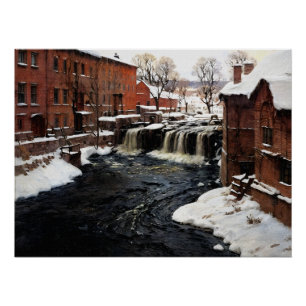 Poster Scène de moulage