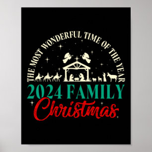 Poster Scène de Nativité Noël chrétien Noël Noël Noël 202