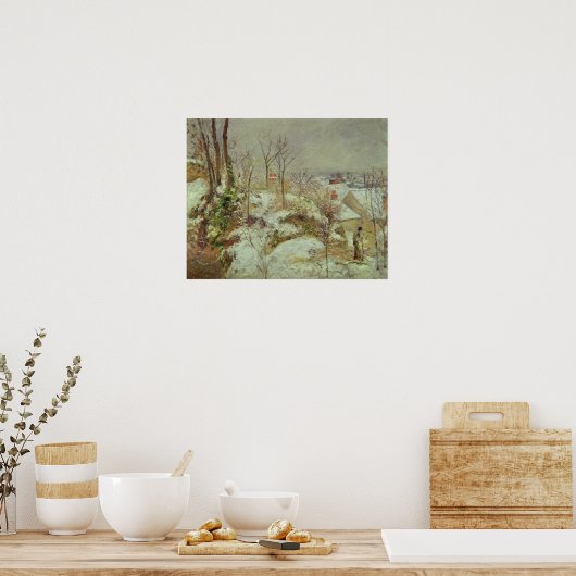 Poster Scène De Neige (Cuisine)