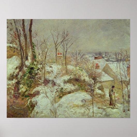 Poster Scène De Neige (Devant)