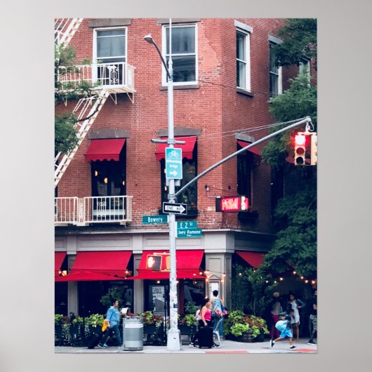 Poster Scène de New York (Devant)