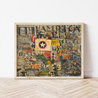 Poster Scène de New York | Joaquín Torres-García
