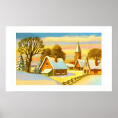 Poster Scène de Noël néerlandaise (Devant)