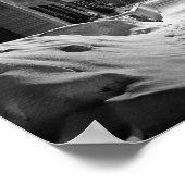 Poster Scène de nuit d'hiver, Woodstock, Vermont (Coin)