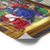 Poster Scène de Pentecôte Manuscrit de la Renaissance méd (Coin)