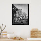 Poster Scène de Philadelphie Daguerreotype 1842 (Cuisine)