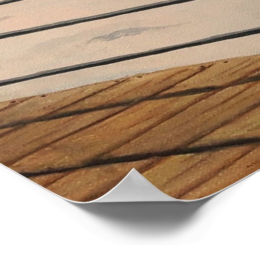 Poster Scène de plage Edwardian (Coin)