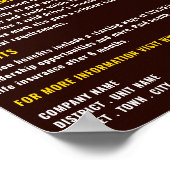 Poster Scène de pompier, recrutement de pompiers (Coin)