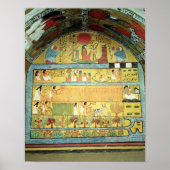 Poster Scène de récolte sur le mur de l'Est (Devant)