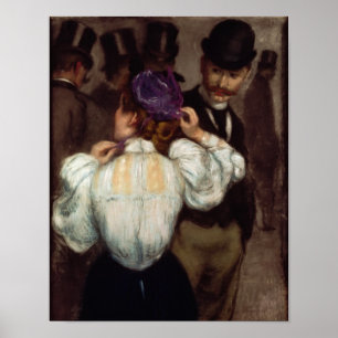 Poster Scène de rue