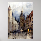 Poster Scène de rue à Munich, Ross Turner (Devant)