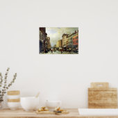 Poster Scène de rue à New York (Cuisine)