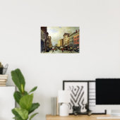 Poster Scène de rue à New York (Bureau à domicile)