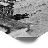 Poster Scène de rue dans Londres victorienne (Coin)