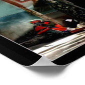 Poster Scène de rue jamaïcaine (Coin)